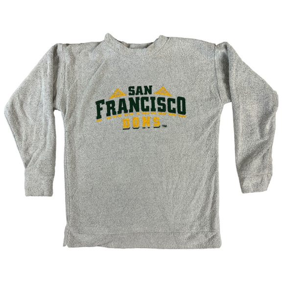 Woolly Threads San‎ Francisco Dons Gray Long Sleeve Size Medium - Picture 1 of 6
